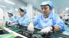 China's economic growth picks up as AI boom boosts exports — BBC Business, Hong Kong Technology news