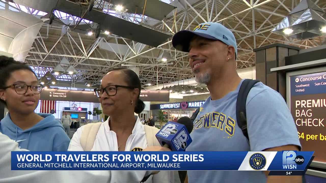 'Traveled for...24 hours': Fans travel from across the world for the World Series — WISN 12 Milwaukee, Hong Kong Sports news